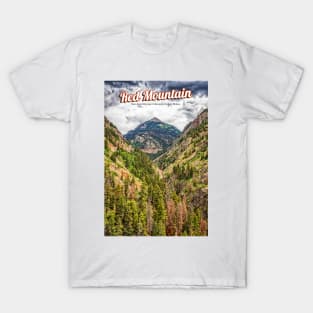 Red Mountain on the San Juan Skyway T-Shirt